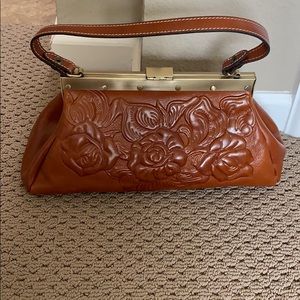 Patricia Nash tan leather purse